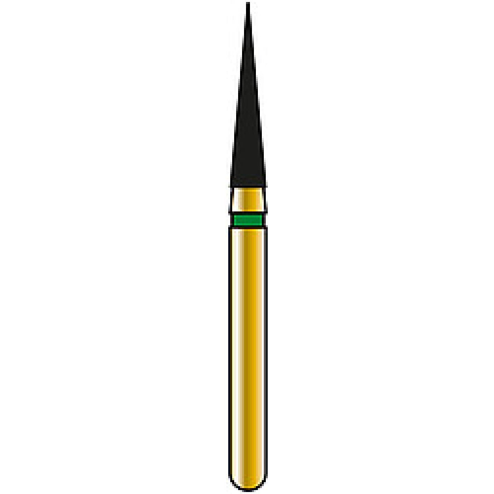 Coltene Whaledent R858C016FG FG Friction Grip Alpen Flame Coarse Grit Green Diamond Burs 5/Pk Coltene Whaledent R858C016FG FG Friction Grip Alpen Flame Coarse Grit Green Diamond Burs 5/Pk